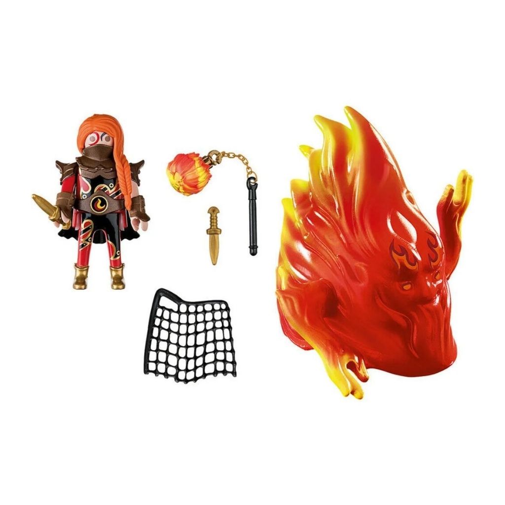 Playmobil 70227 Novelmore Knights Burnham Raiders Spirit of Fire with LED Light Effect
