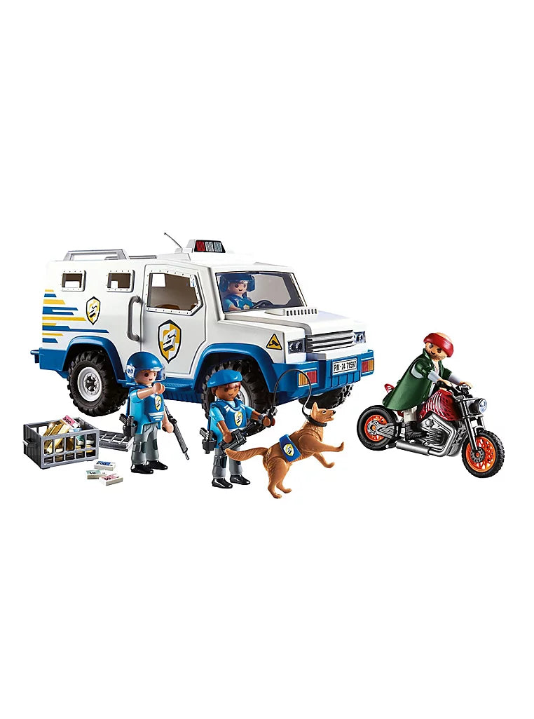 Playmobil 71597 Police Money Transporter
