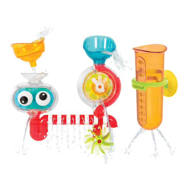 Yookidoo Spin 'N' Sprinkle Water Lab-Transparent Bath Toy