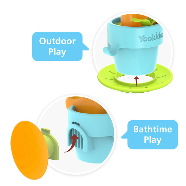 Yookidoo Pop-Up Water Snail Bath Toy