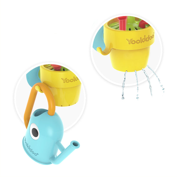 Yookidoo Peek-a-Bee Tub Flower Bath Toy