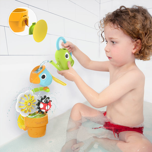 Yookidoo Pour 'N' Spin Tipping Bird Bath Toy