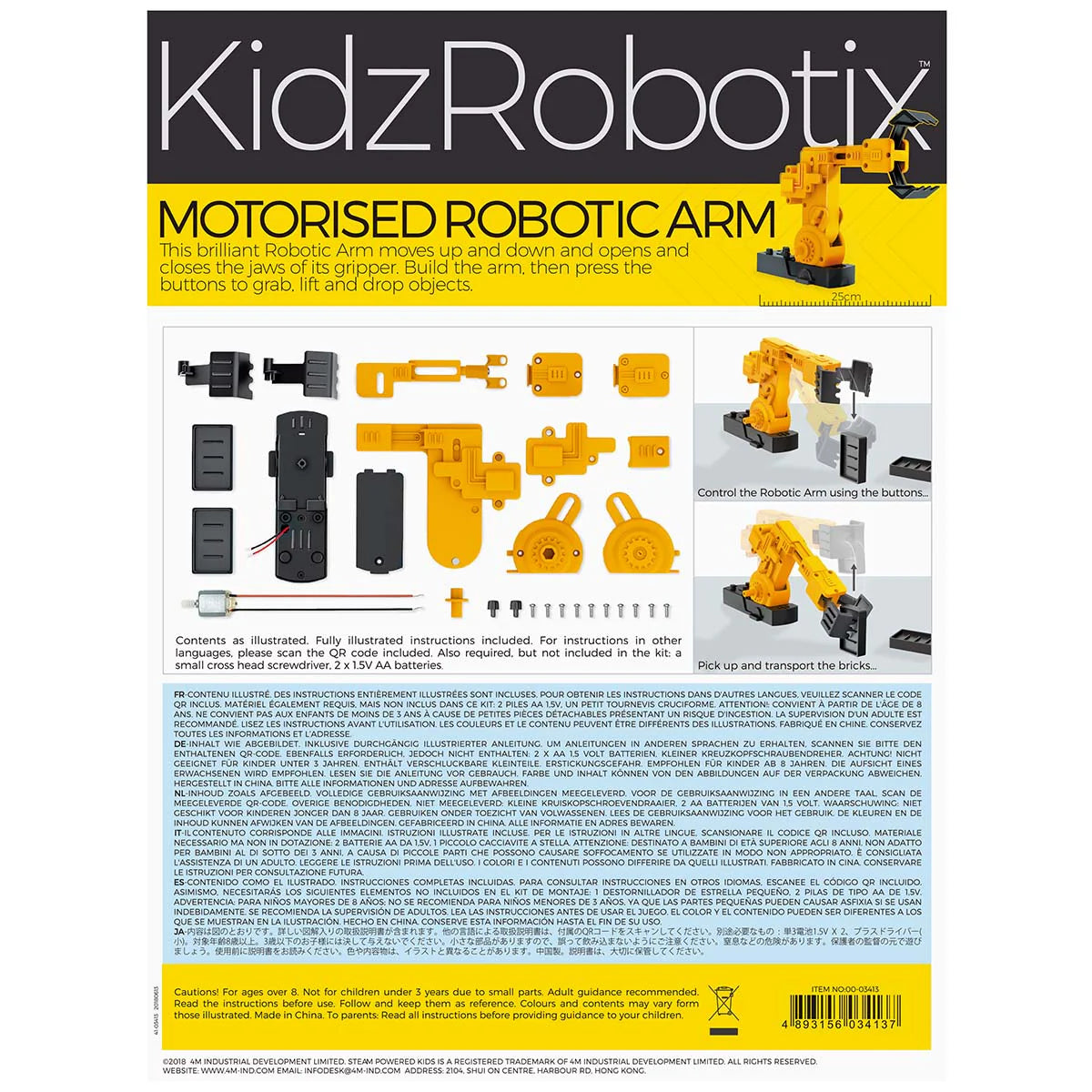 KidzRobotix Robotic Arm