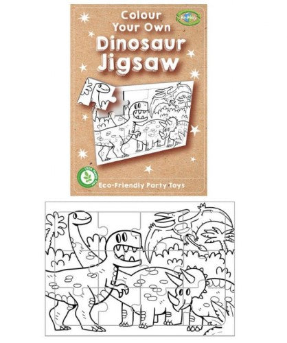 Play Cardboard Dino Jigsaw
