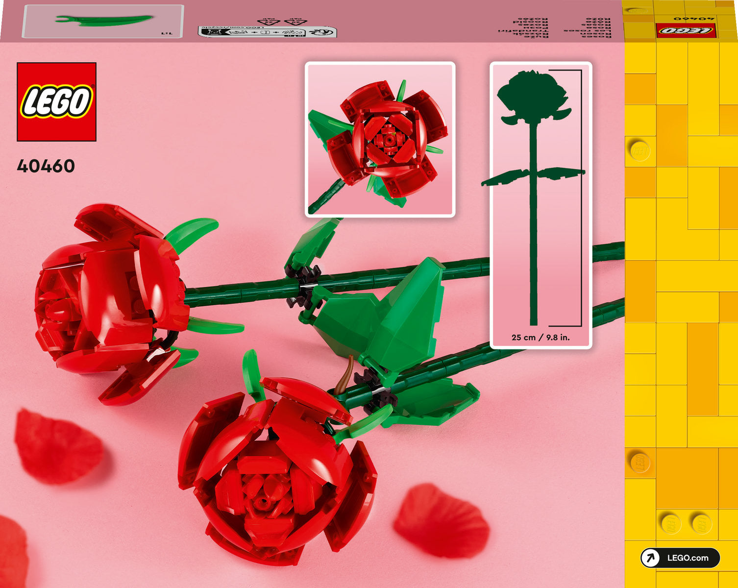 LEGO Creator Roses Flower Bouquet Set 40460 - Moons Toystore