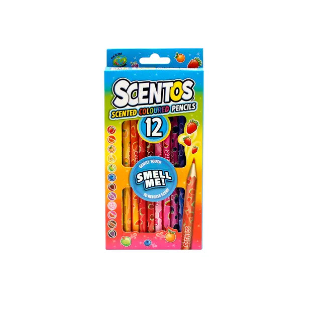 12 Scentos Colour Pencils