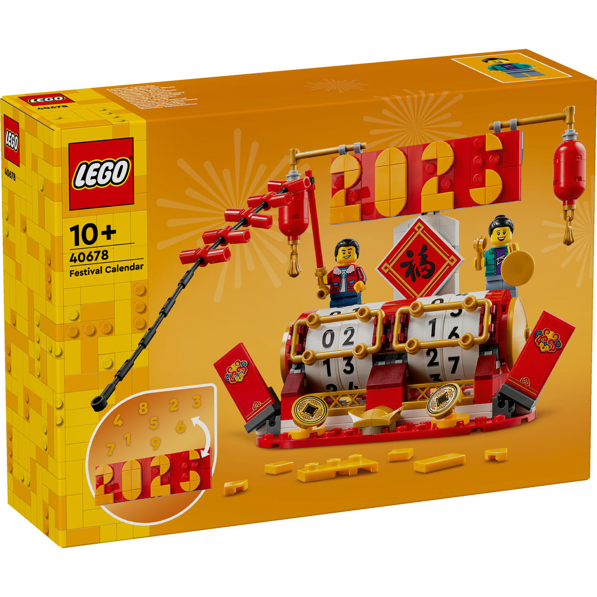 LEGO 2in1 Festival Calendar, Creative Toy Set 40678