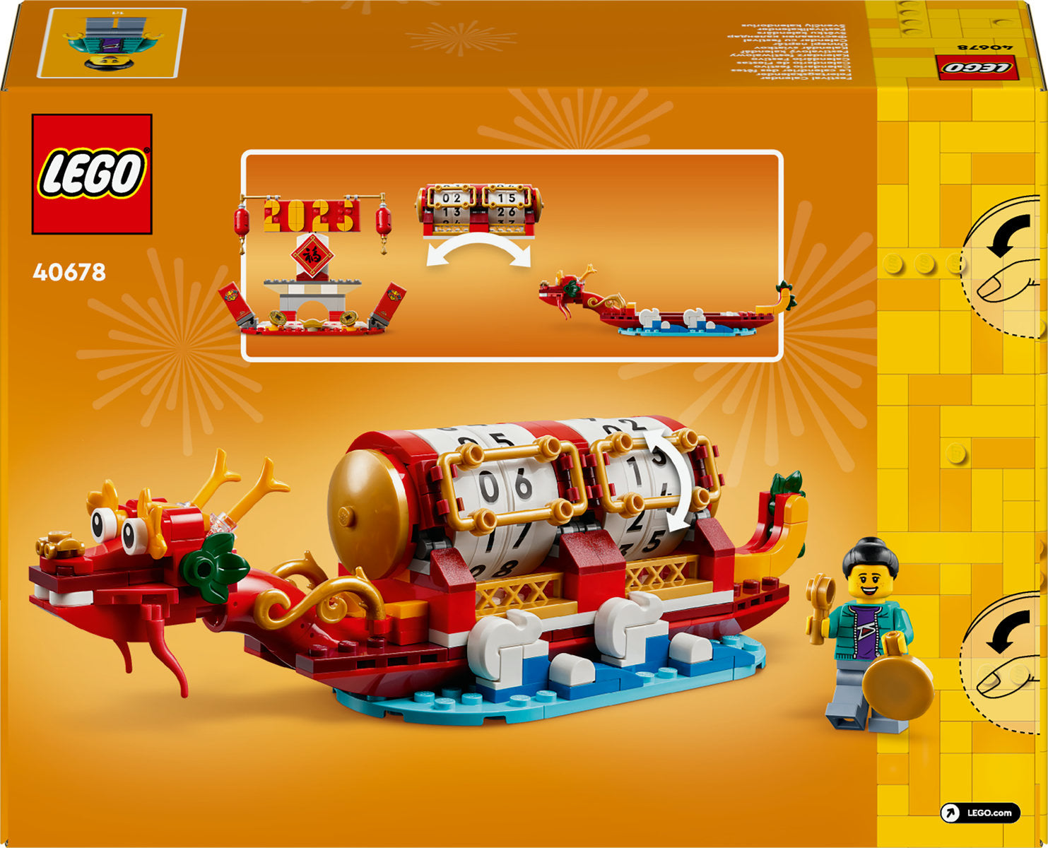 LEGO 2in1 Festival Calendar, Creative Toy Set 40678