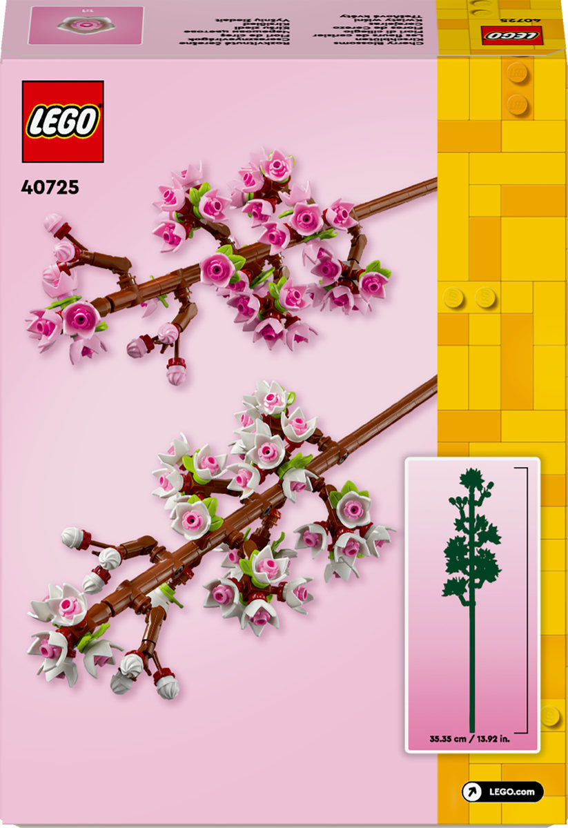 LEGO Cherry Blossoms Flowers Set 40725 - Moons Toystore