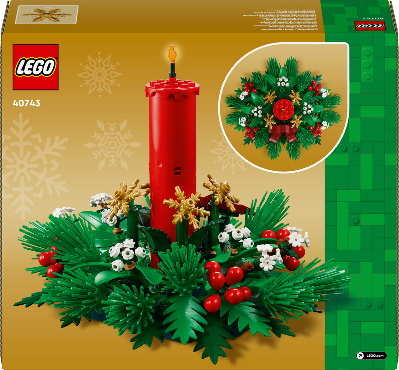 LEGO Christmas Table Decoration 40743
