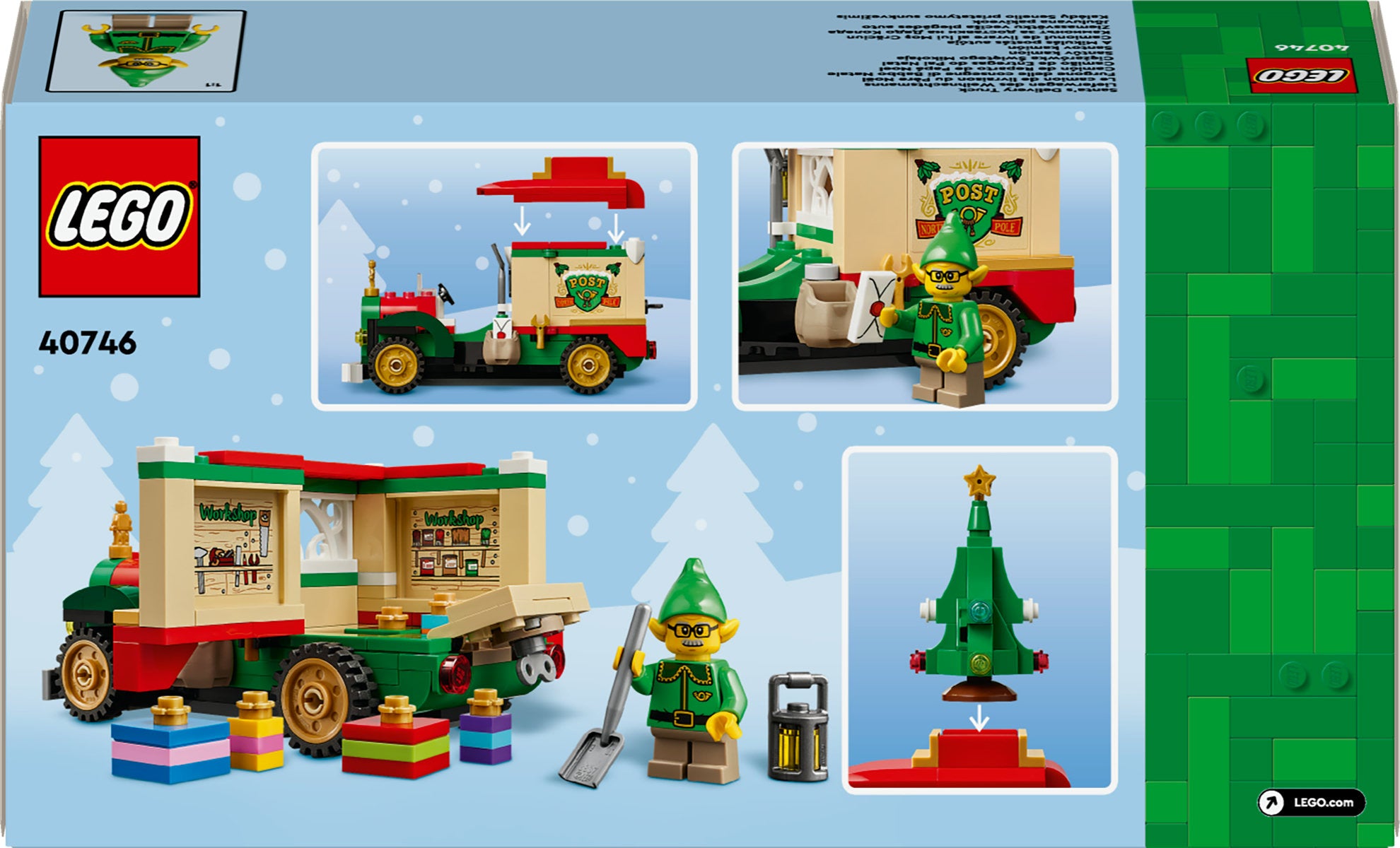 LEGO Santa’s Delivery Truck 40746