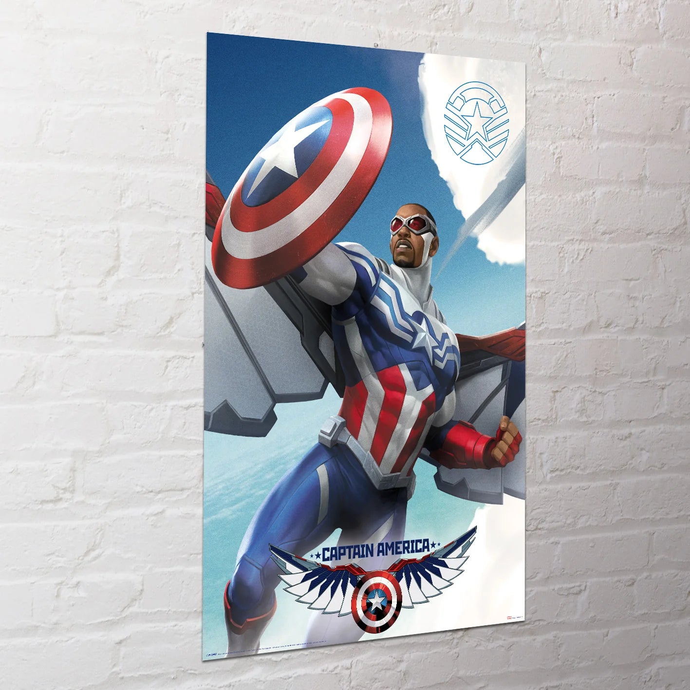 Marvel (Captain America Flying) Maxi Poster