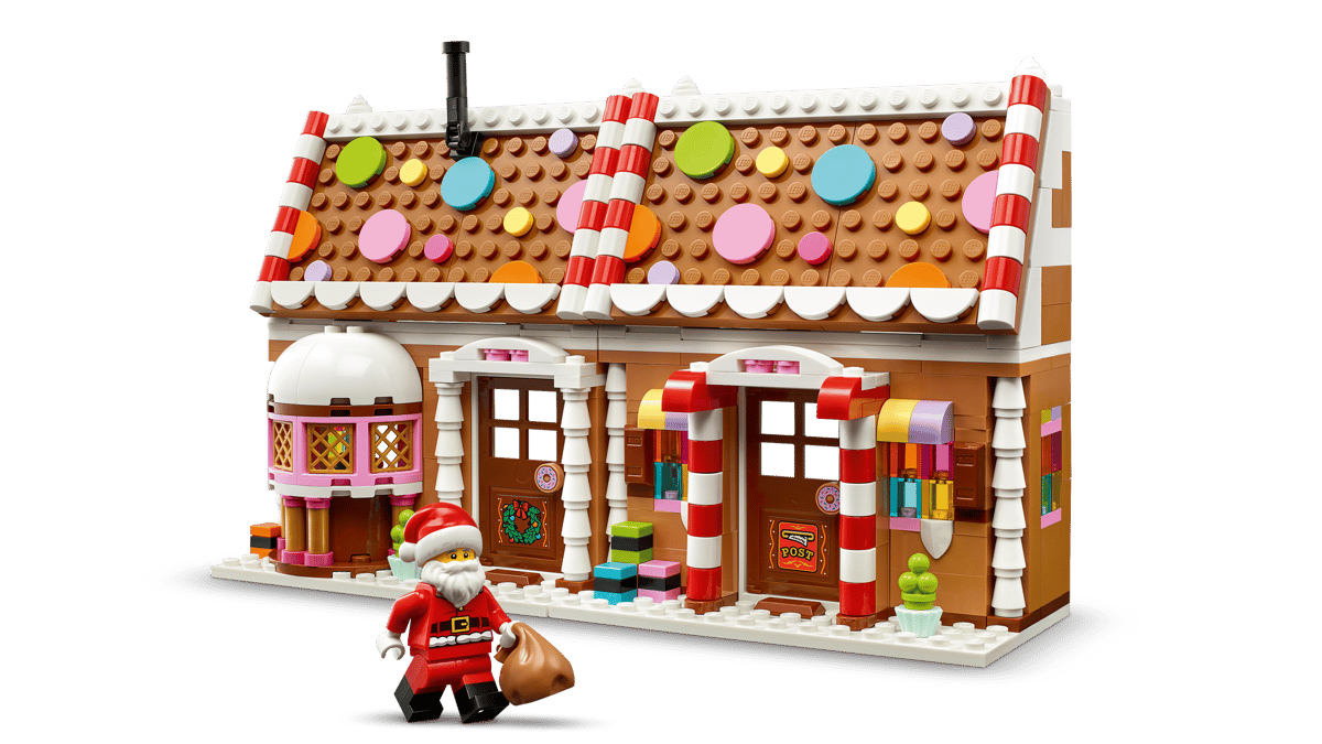 LEGO Festive Gingerbread House Building Set 40809