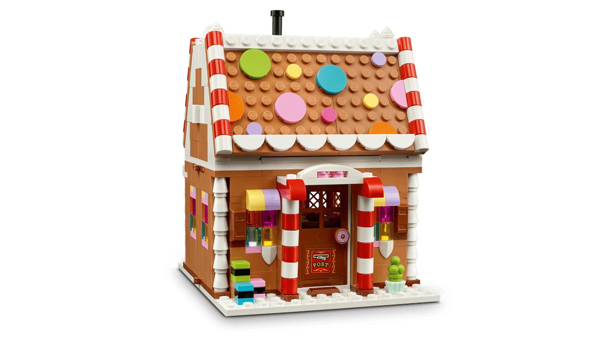 LEGO Festive Gingerbread House Building Set 40809