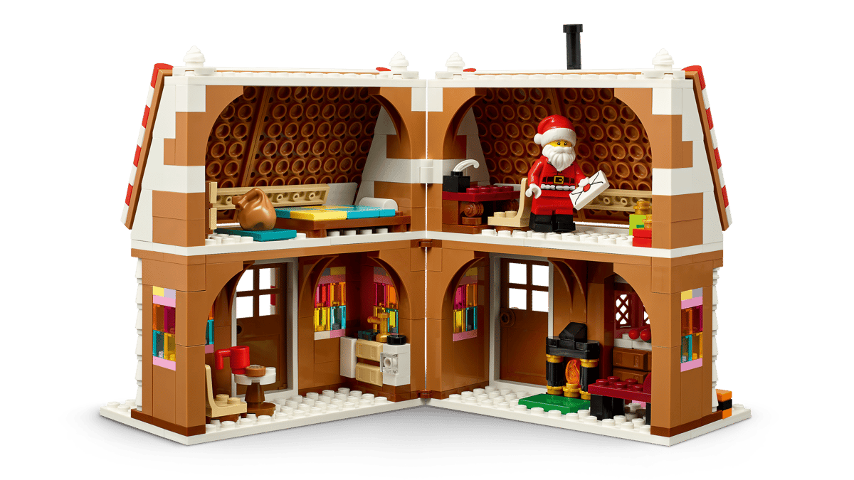 LEGO Festive Gingerbread House Building Set 40809