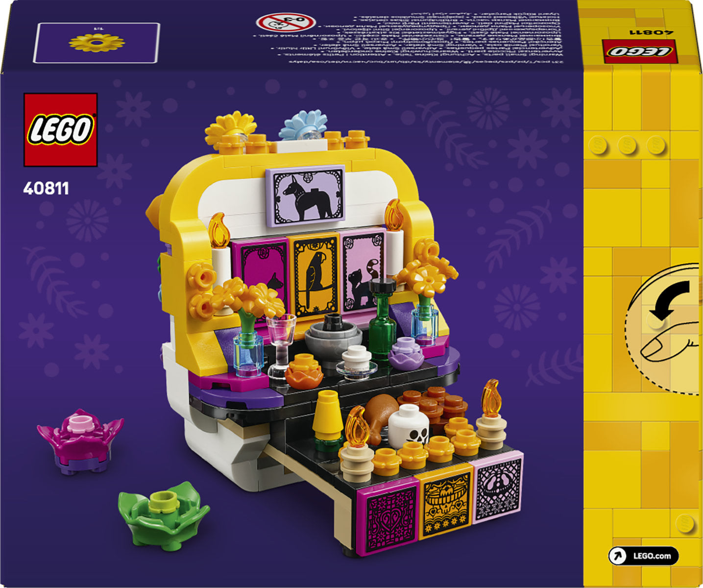LEGO Altar of the Dead Día de los Muertos Building Set 40811