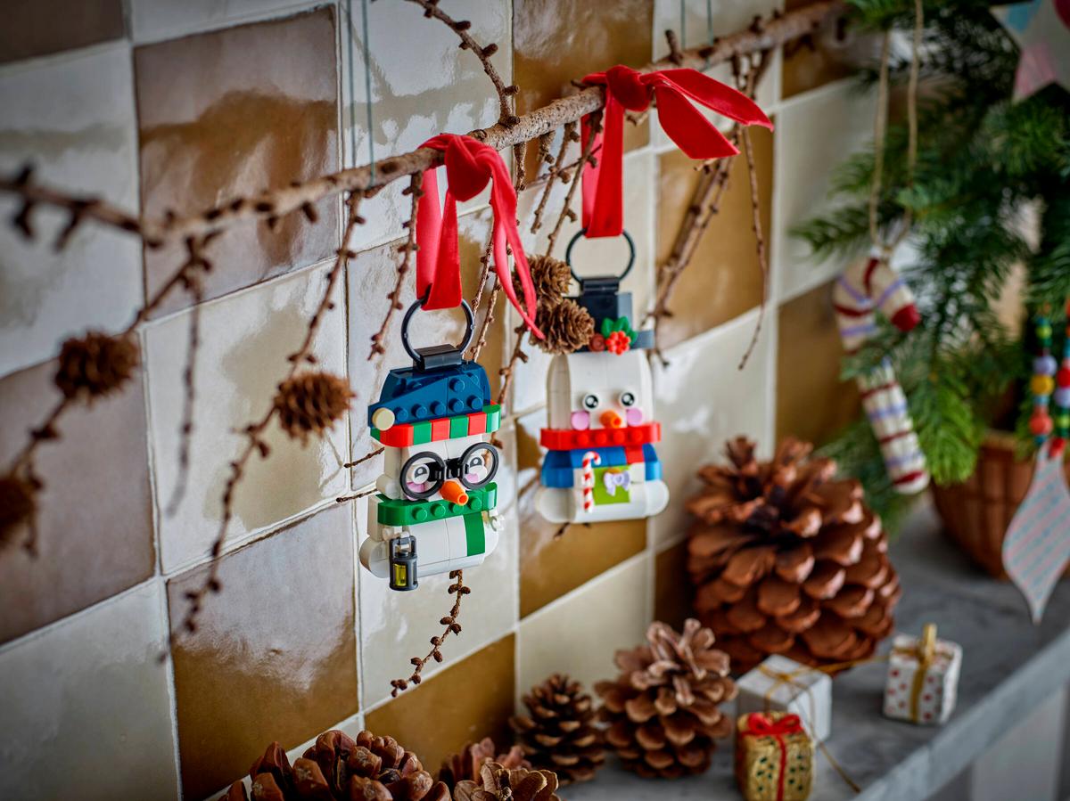 LEGO Snowman Ornaments Building Set 40812
