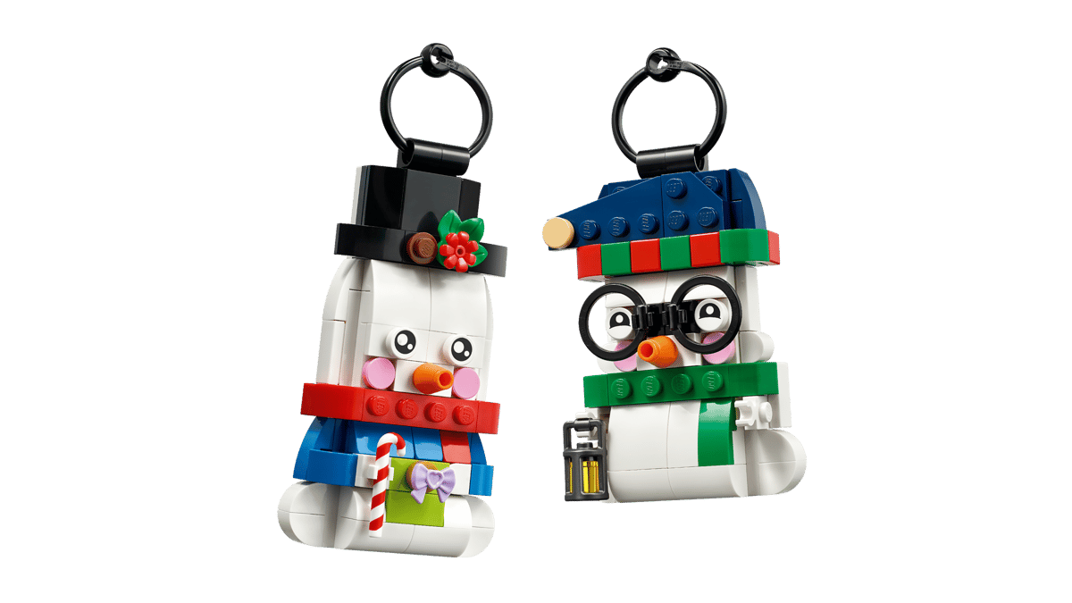 LEGO Snowman Ornaments Building Set 40812