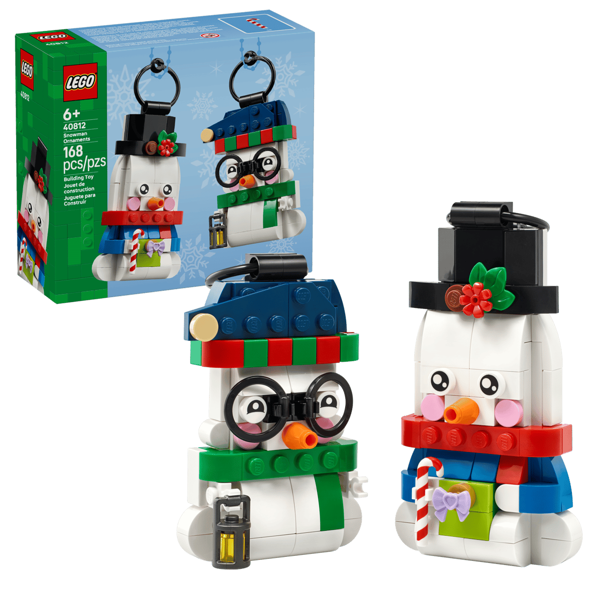 LEGO Snowman Ornaments Building Set 40812