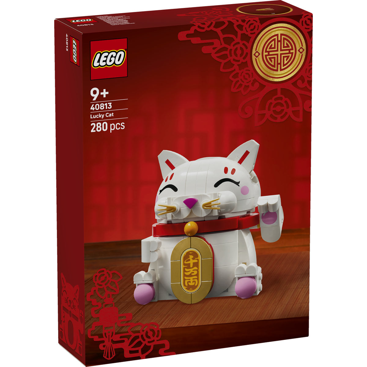 LEGO Lucky Cat Display Model Building Kit 40813