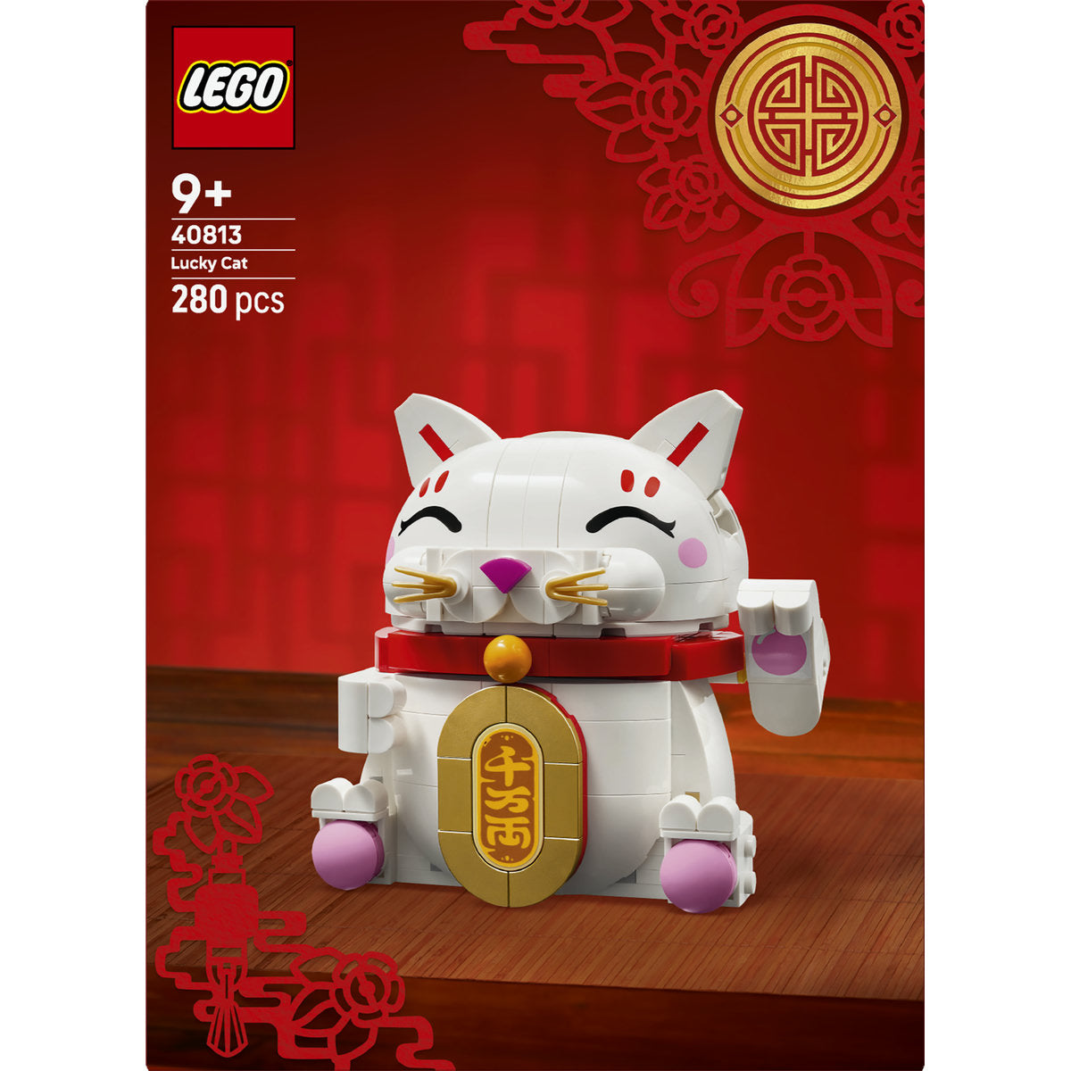LEGO Lucky Cat Display Model Building Kit 40813