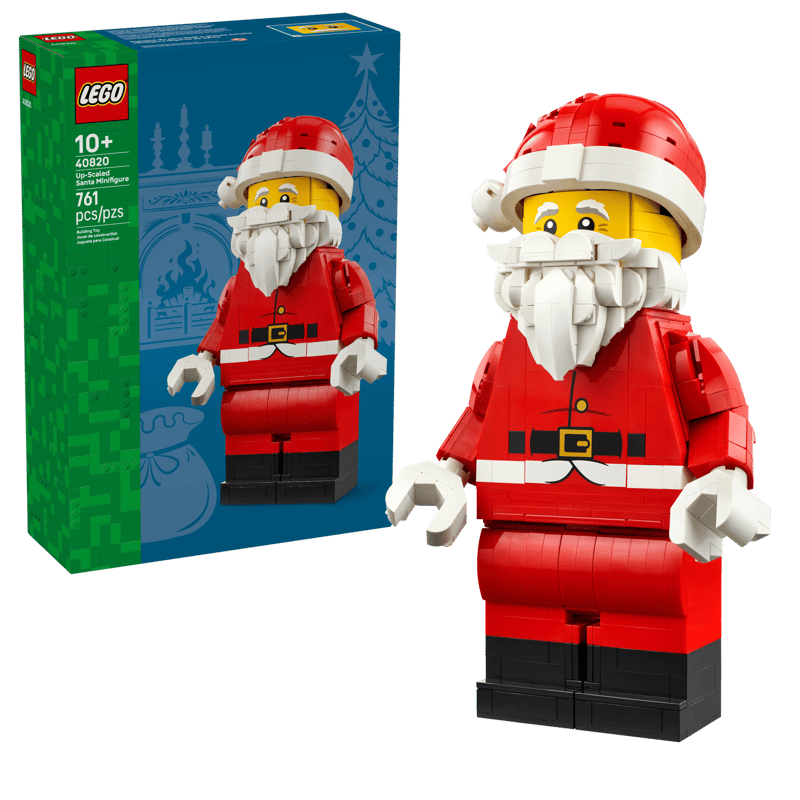 LEGO Up-Scaled Santa Minifigure Building Set 40820