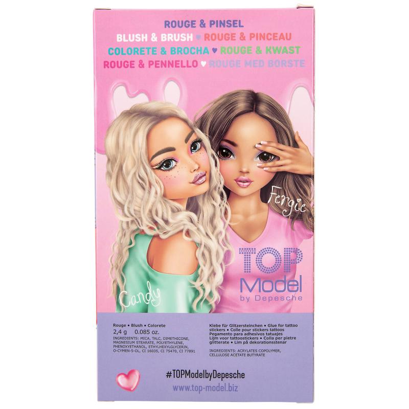 TOPModel Blush & Brush Set