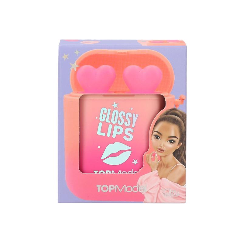 TOPModel Lip Gloss Set In Ear Phone Case