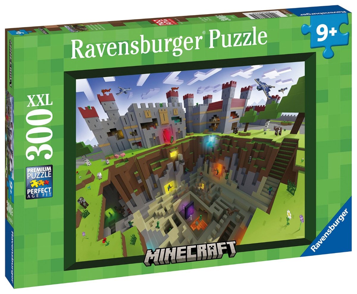 Ravensburger Minecraft Cutaway XXL 300 Piece Jigsaw Puzzle