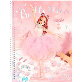 TOPModel Create your Own Colouring Book Ballet