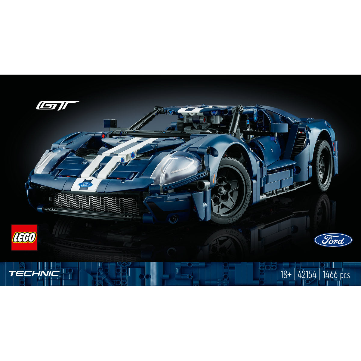 LEGO Technic 2022 Ford GT Car Set for Adults 42154 - Moons Toystore