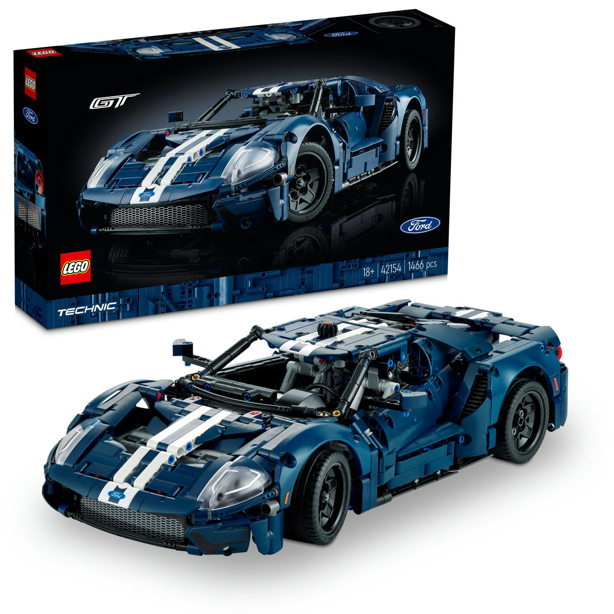 LEGO Technic 2022 Ford GT Car Set for Adults 42154 - Moons Toystore