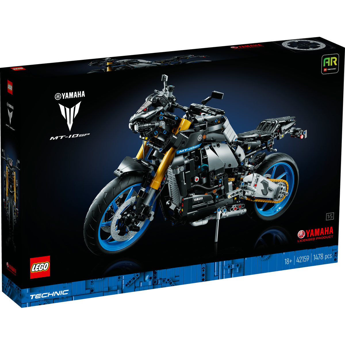 LEGO Technic Yamaha MT-10 SP Motorbike Model 42159 - Moons Toystore