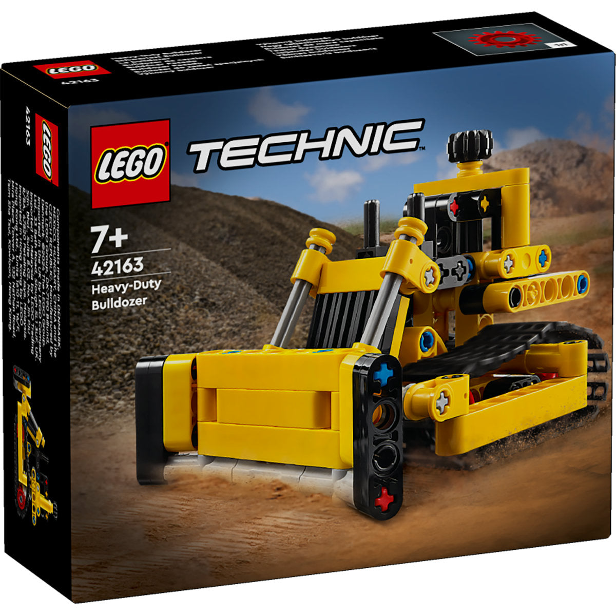 LEGO Technic Heavy-Duty Bulldozer Vehicle Toy 42163 - Moons Toystore