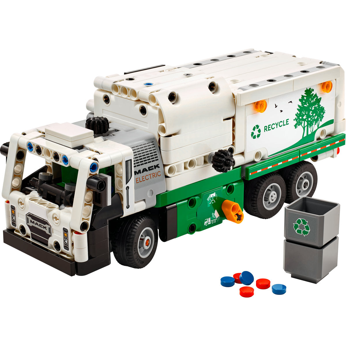 LEGO Technic Mack LR Electric Garbage Truck 42167 - Moons Toystore