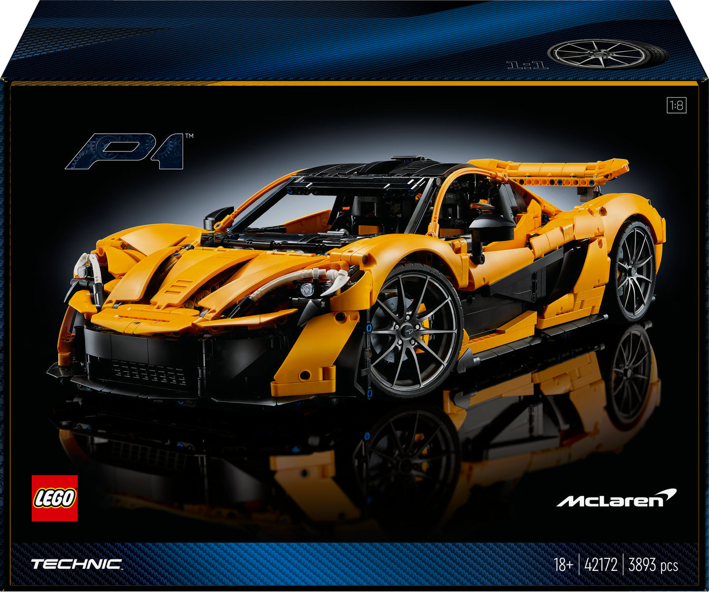 LEGO Technic McLaren P1 Car 42172