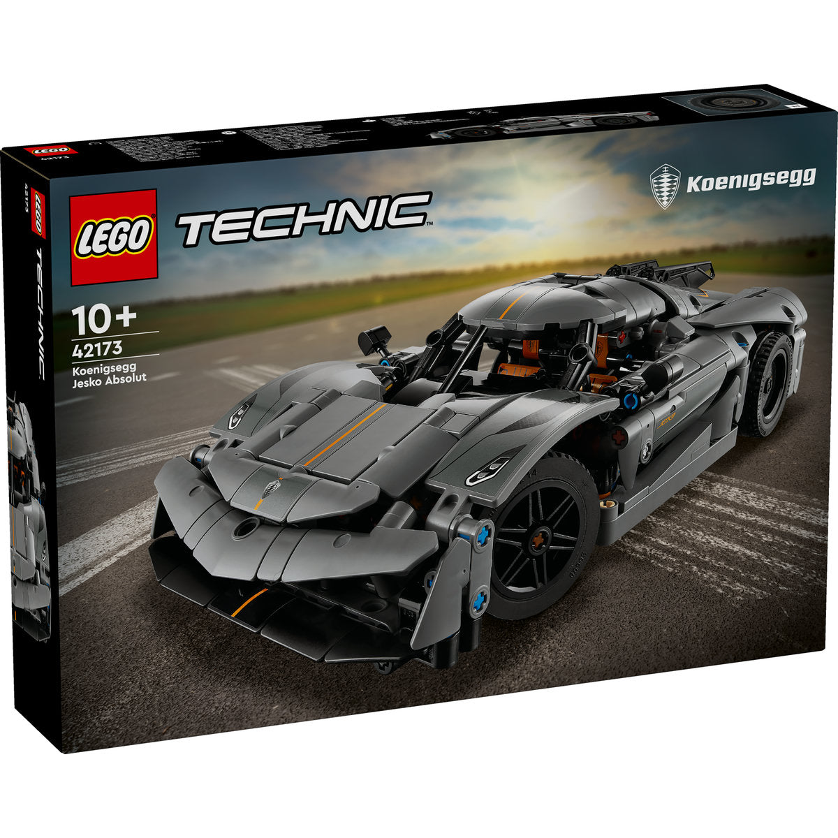 LEGO Technic Koenigsegg Jesko Absolut Grey Hypercar 42173 - Moons Toystore