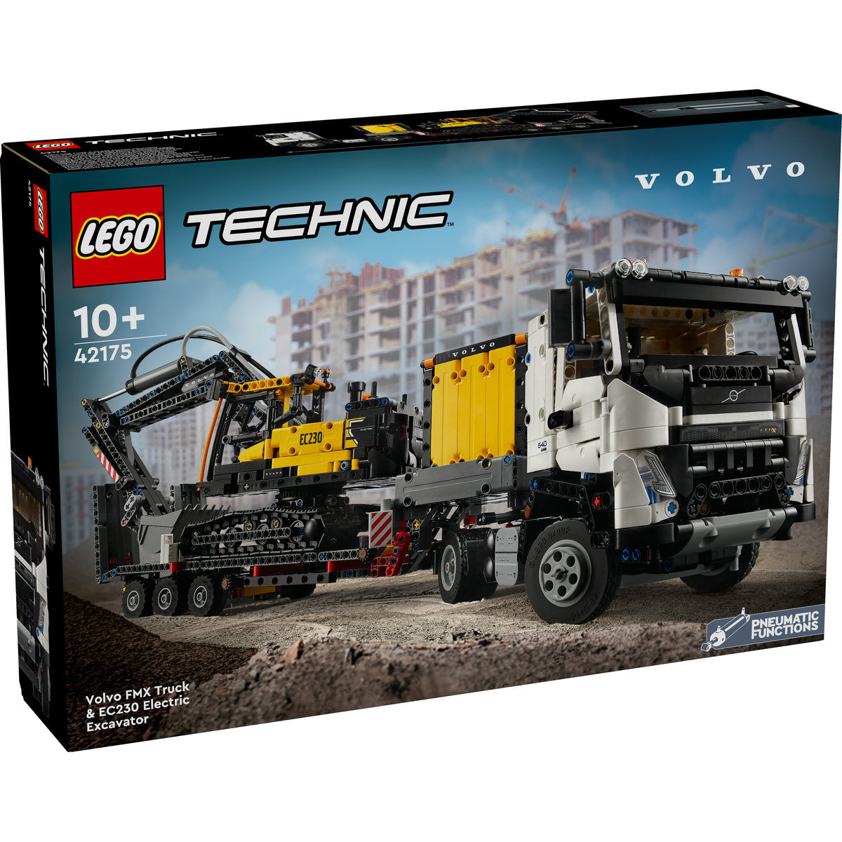 LEGO Technic Volvo FMX Truck & EC230 Electric Excavator 42175 - Moons Toystore