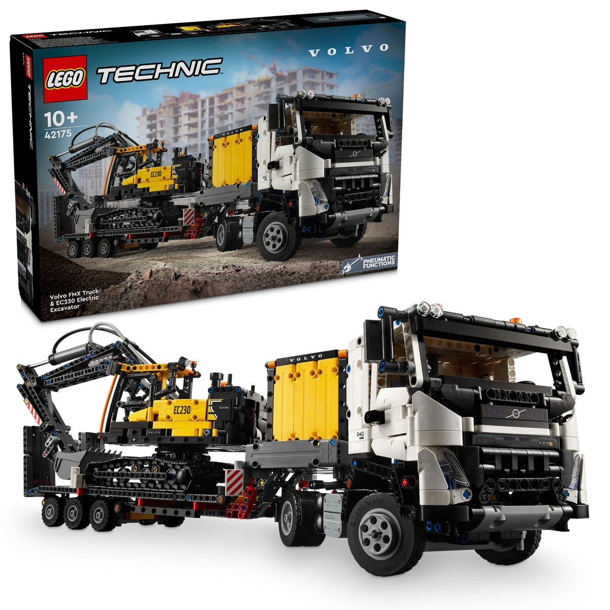 LEGO Technic Volvo FMX Truck & EC230 Electric Excavator 42175 - Moons Toystore