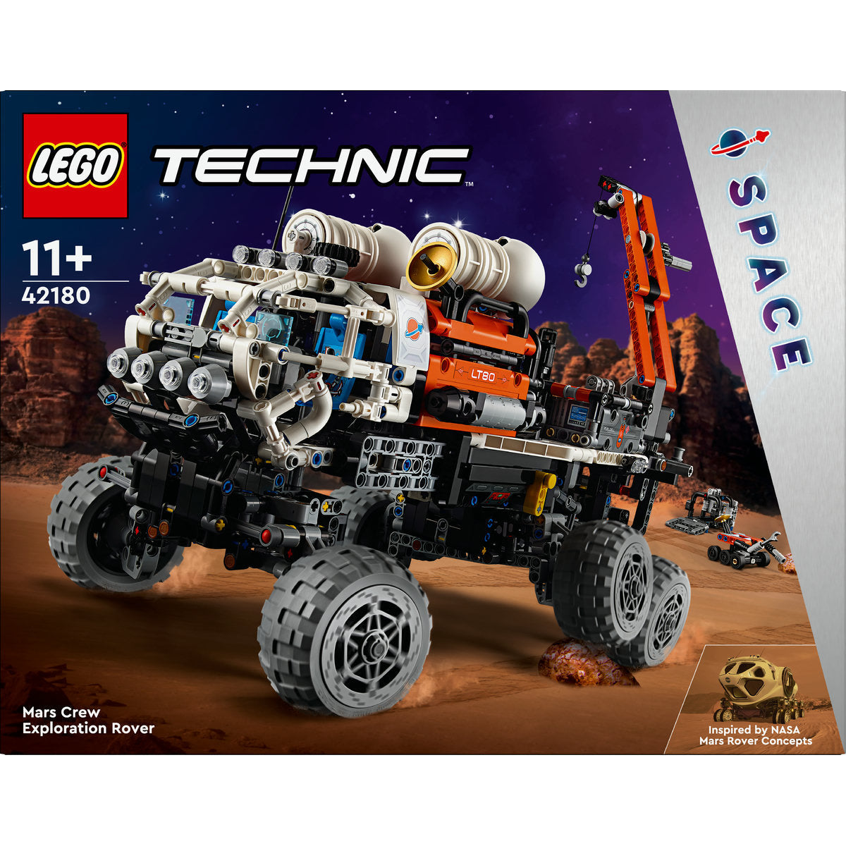 LEGO Technic Mars Crew Exploration Rover Set 42180 - Moons Toystore