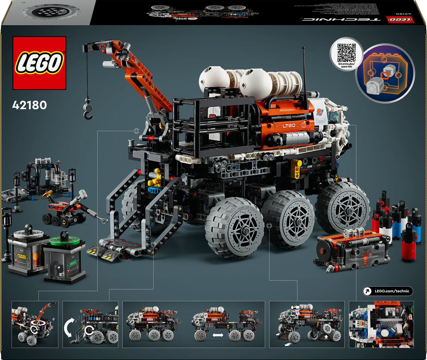 LEGO Technic Mars Crew Exploration Rover Set 42180 - Moons Toystore