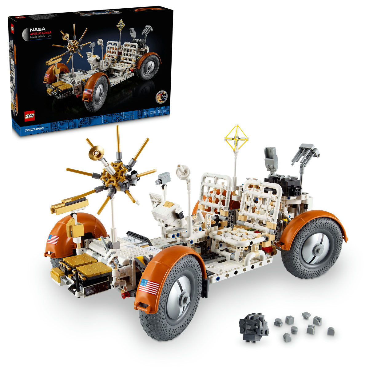 LEGO Technic NASA Apollo Lunar Roving Vehicle – LRV 42182 - Moons Toystore