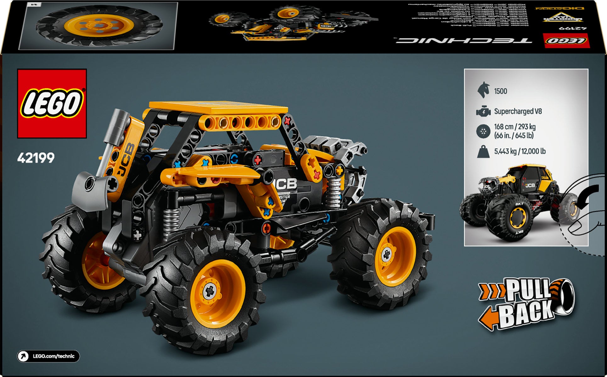 LEGO Technic Monster Jam DIGatron Pull-Back 42199