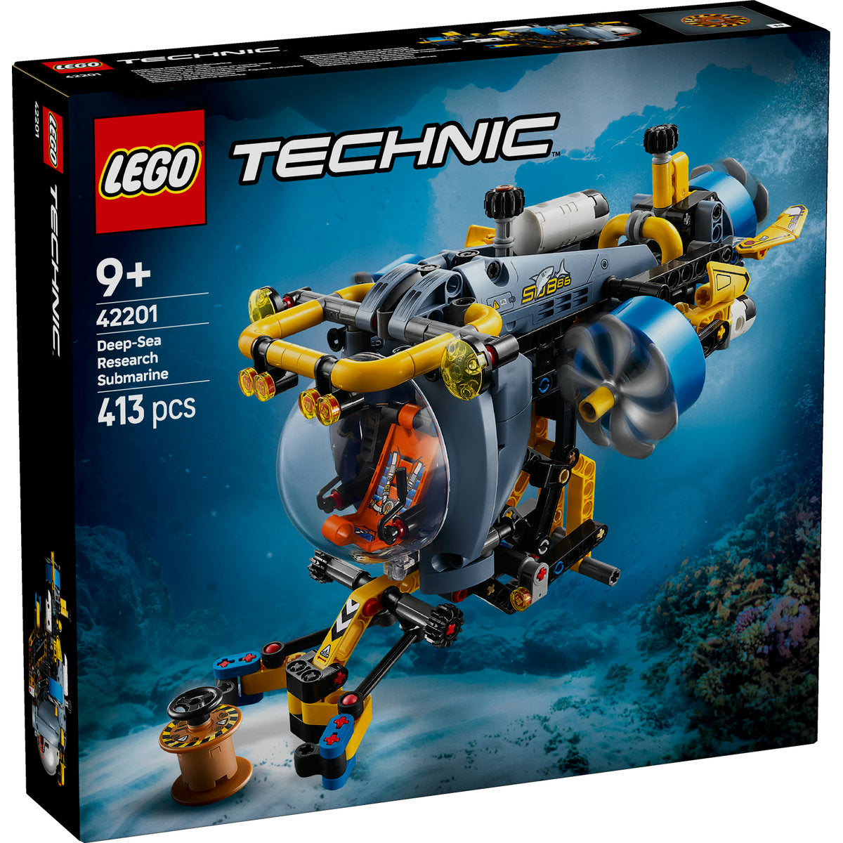 LEGO Technic Deep-Sea Research Submarine Toy 42201