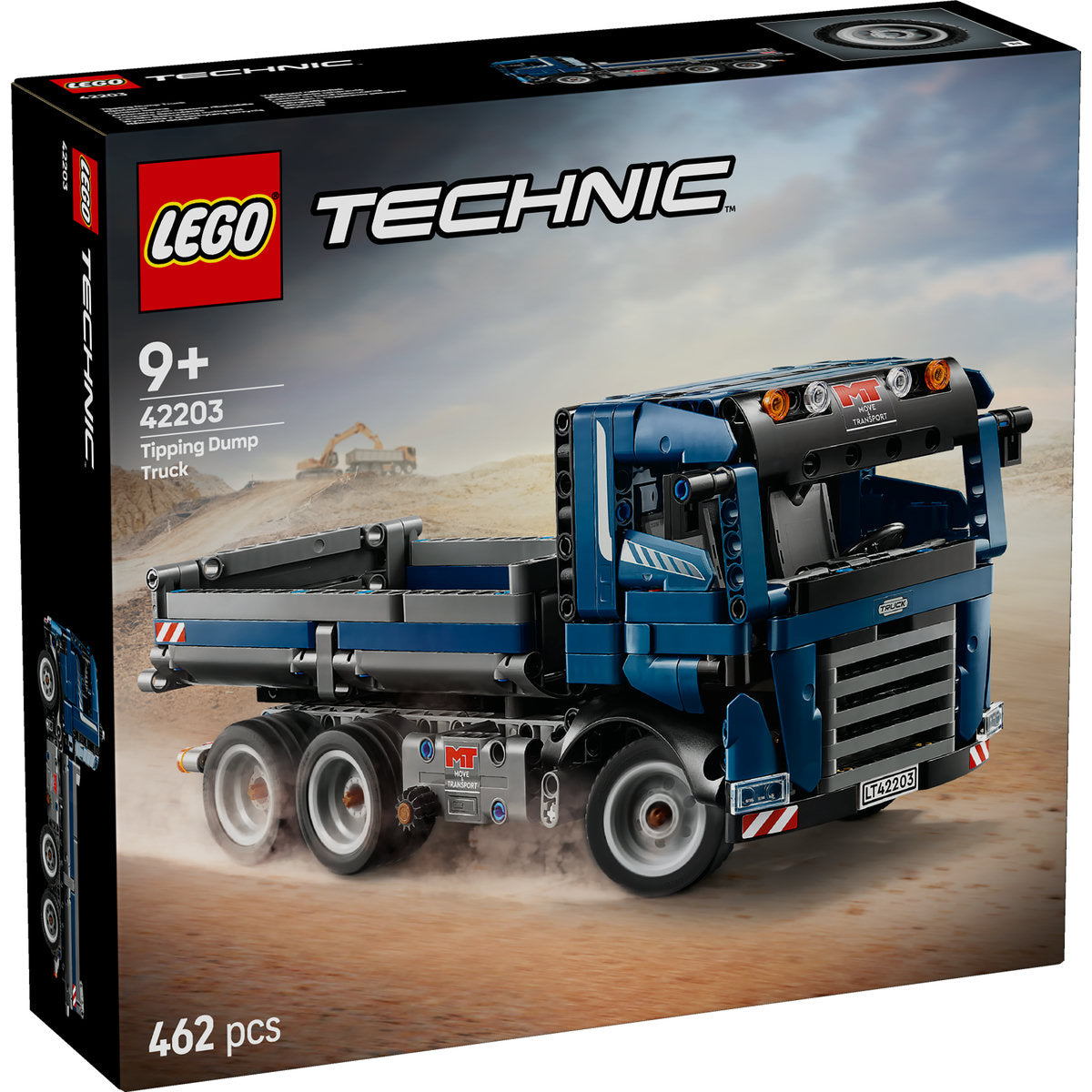 LEGO Technic Tipping Dump Truck Toy Vehicle 42203