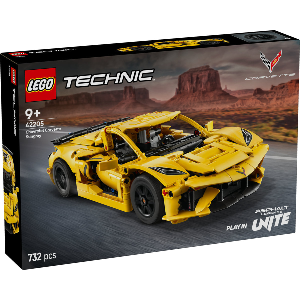 LEGO Technic Chevrolet Corvette Stingray Set 42205