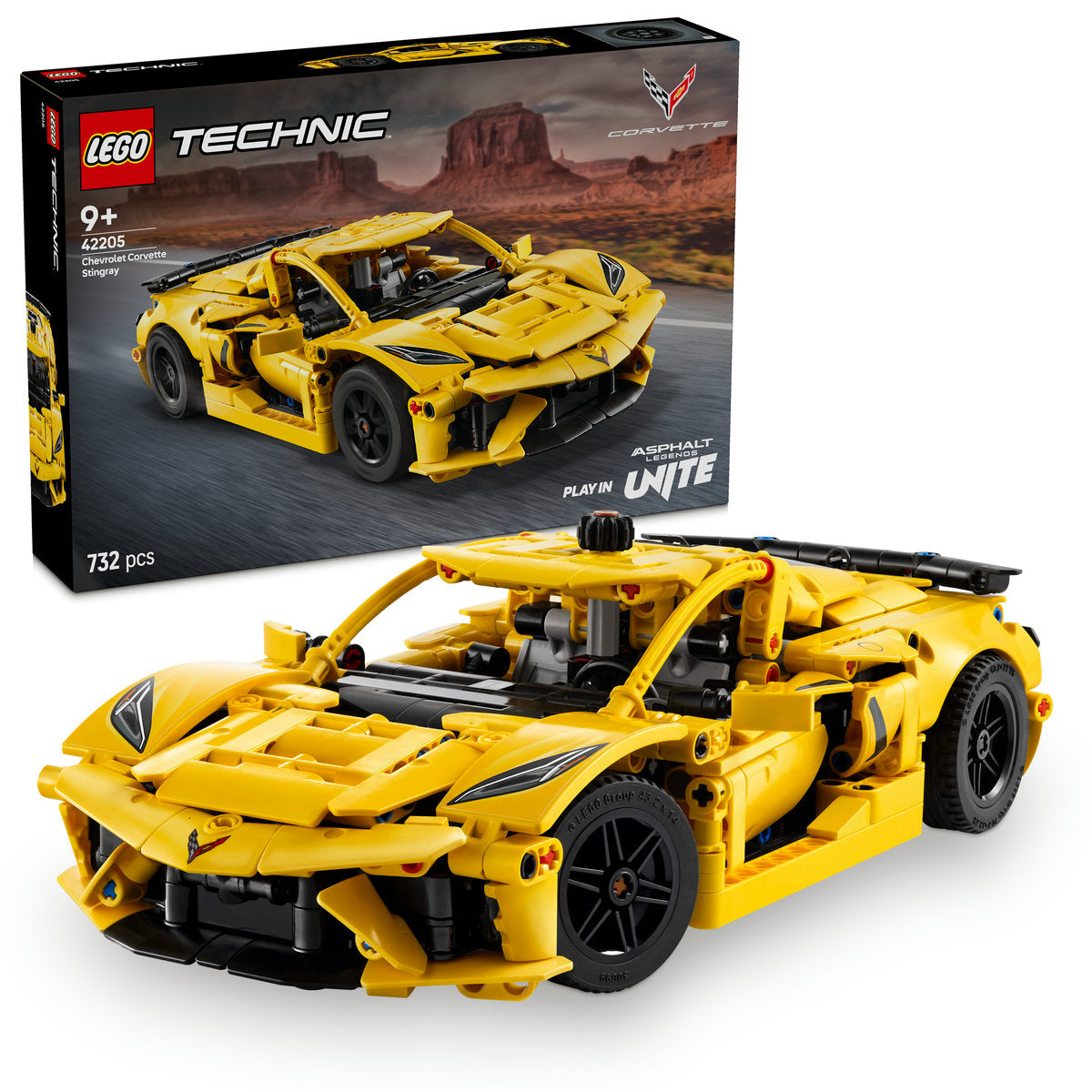 LEGO Technic Chevrolet Corvette Stingray Set 42205
