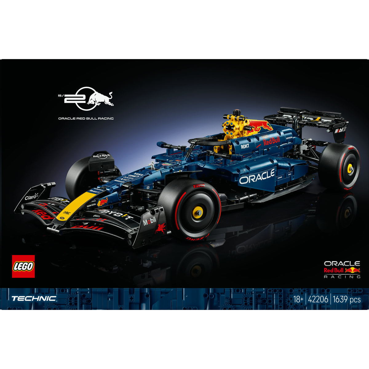 LEGO Technic Oracle Red Bull Racing RB20 F1 Car Model Kit for Adults 42206
