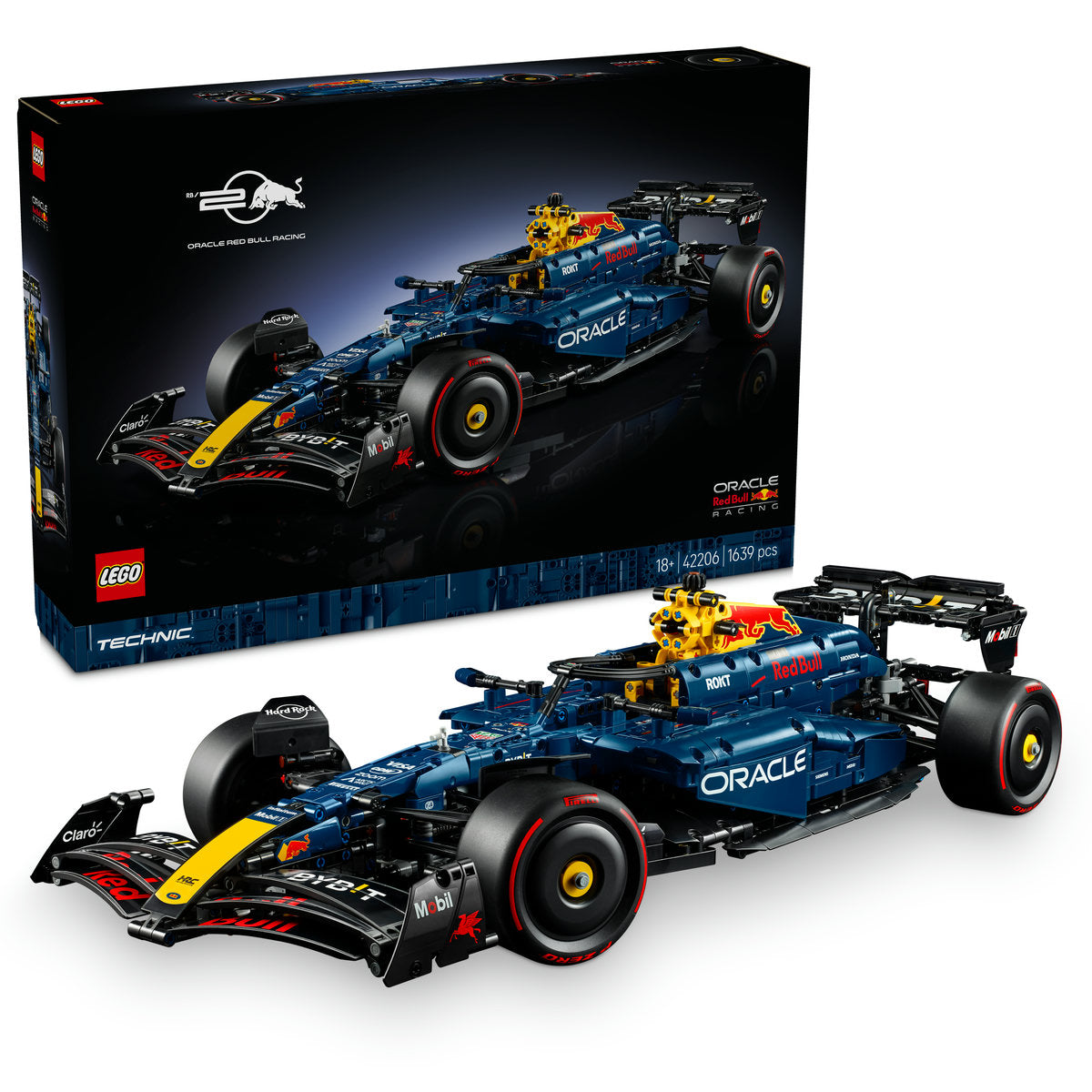 LEGO Technic Oracle Red Bull Racing RB20 F1 Car Model Kit for Adults 42206