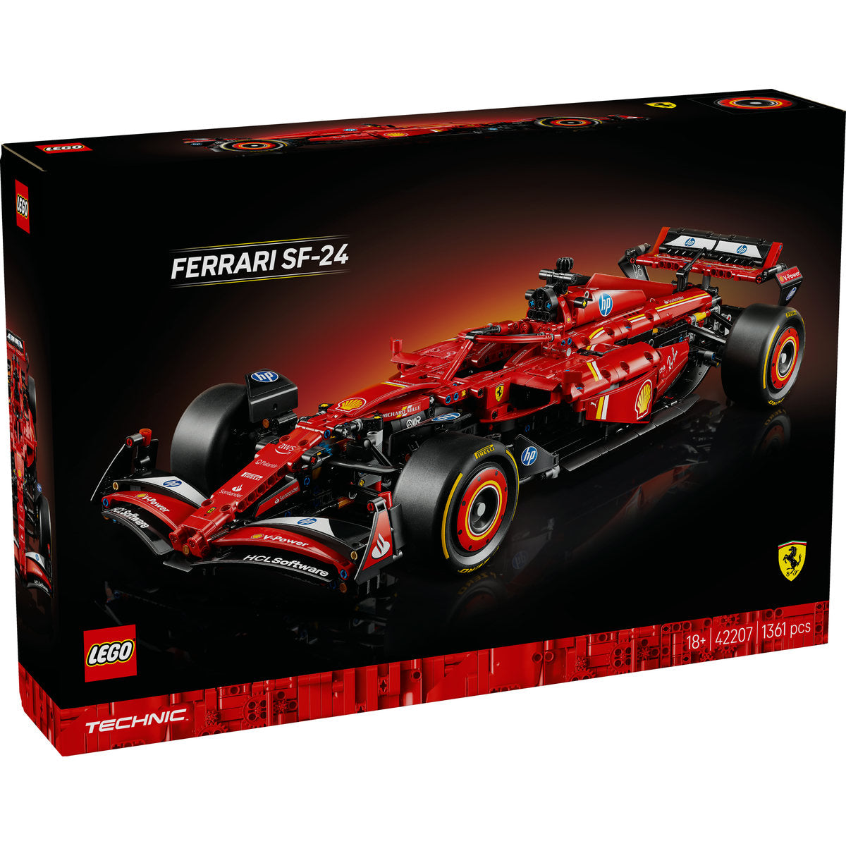 LEGO Technic Ferrari SF-24 F1 Car Model Kit 42207